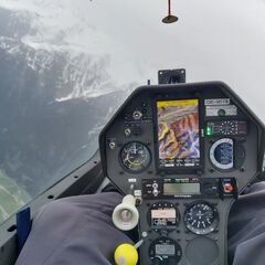 Flugwegposition um 07:51:09: Aufgenommen in der Nähe von Gemeinde Navis, Navis, Österreich in 2795 Meter